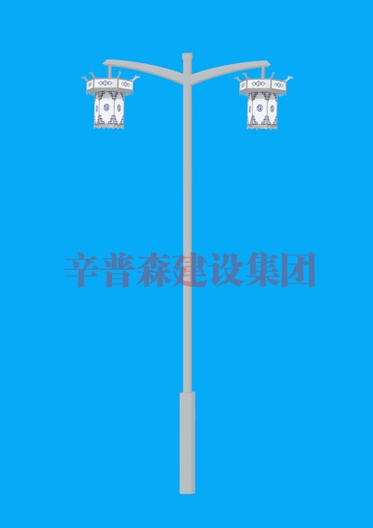 潜江1.8米太阳能LED庭院灯