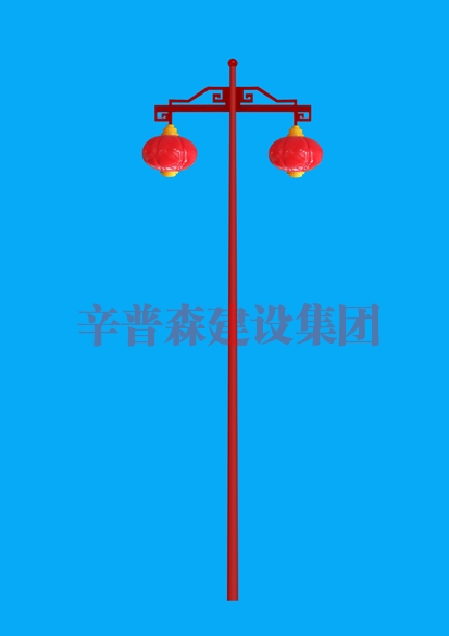 潜江中国结庭院灯