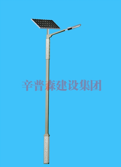 广安6米单臂太阳能路灯